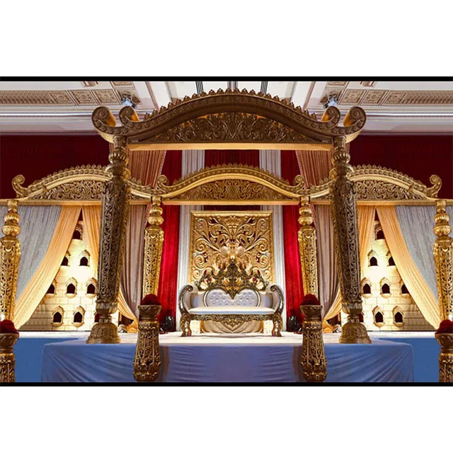 Grand Wedding Mustache Mandap Dallas Traditional Hindu Wedding Fiber  Dhanush Mandap Designer Dhanush Carved Wedding Mandap - Buy Wedding Mandap  Pillar Decoration Mandap Chuppah Mandap Chair Mandap Bazar Mandap Backdrops  Indian Wedding