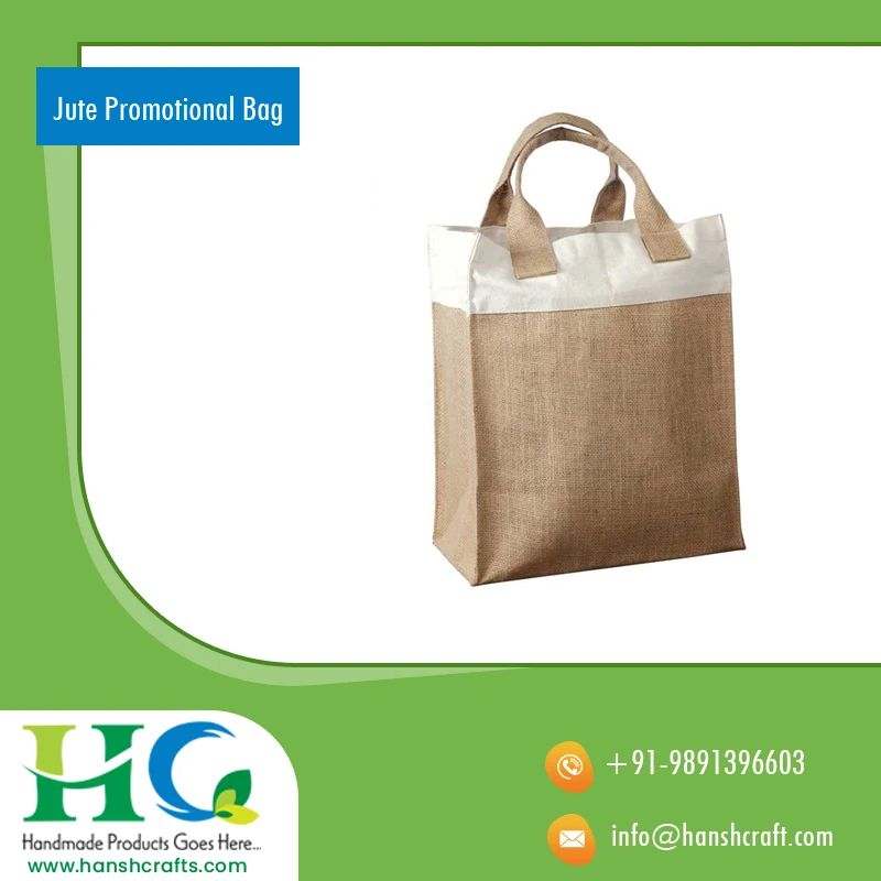 Latest Design Small Jute Bags Fancy Multipurpose Shopping Bag With Zip