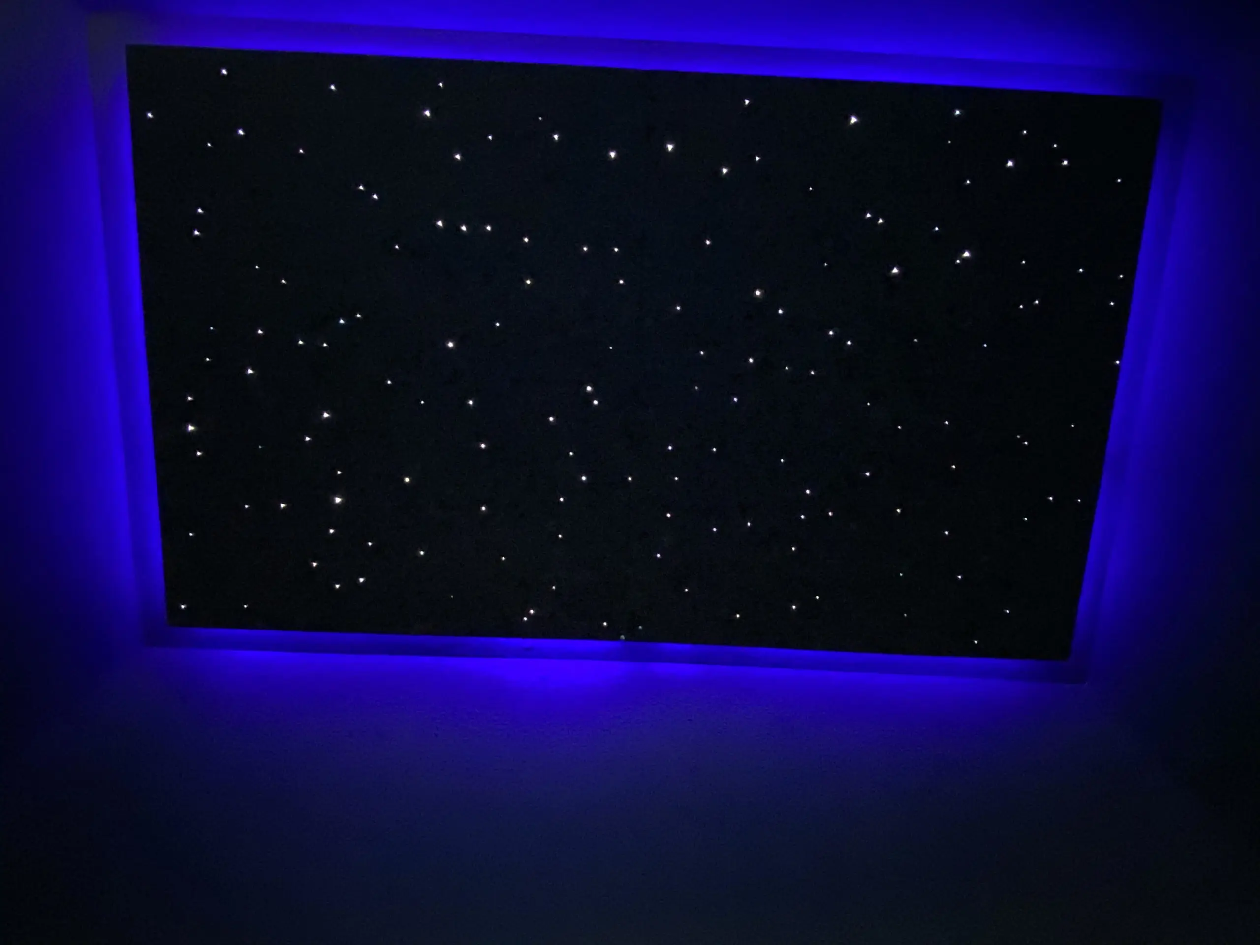 Fiber Optic Lighting Solid Plastic Optical Fiber RGB Light With 7 Colors LED Light Body Lamp