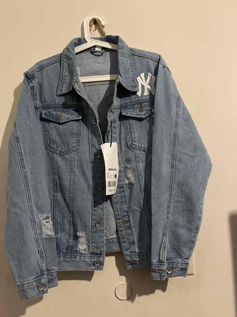 custom fashion print cotton jean jacket designed mens denim