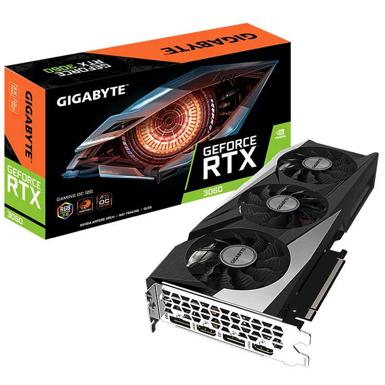 GIGABYTE NVIDIA GeForce RTX 3060 12GB Graphics Card for Gaming