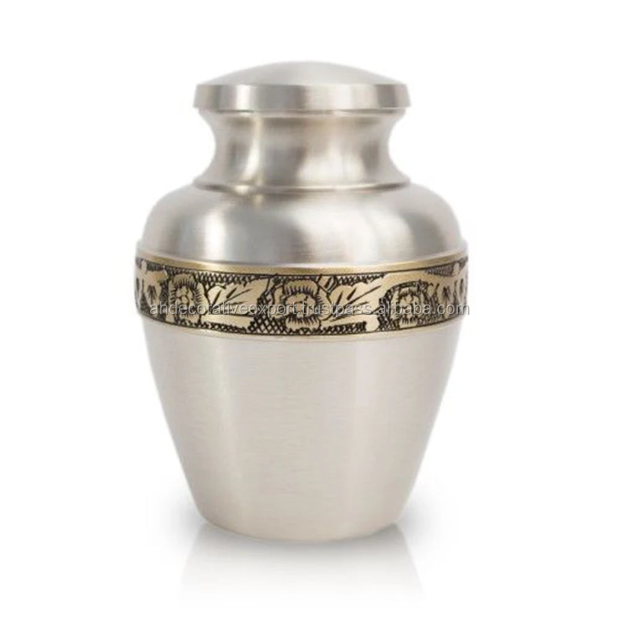 Modern Designing Aluminum Cremation Urn Antique Designing Marble ...