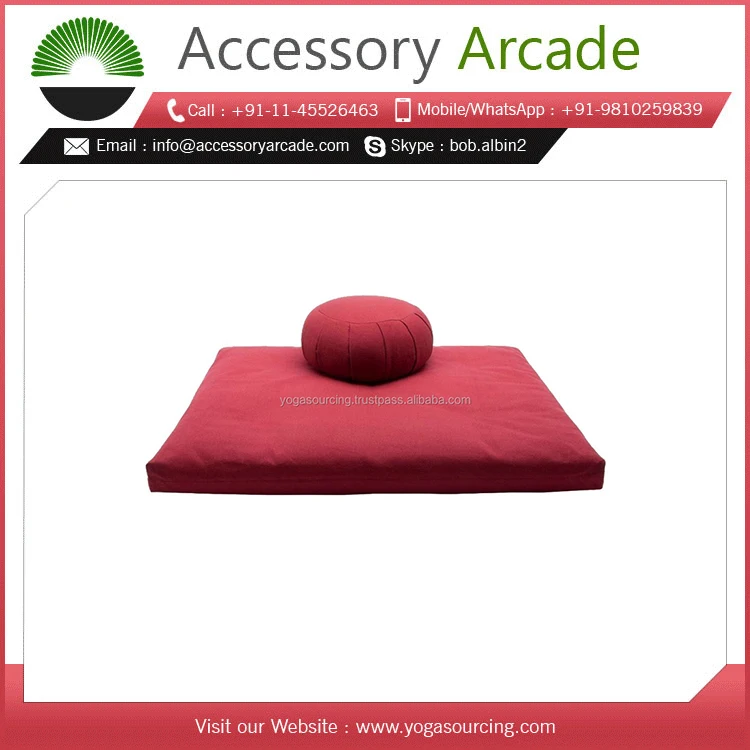 2021 New Design Cotton Zabuton Meditation Cushion Set Available At Best