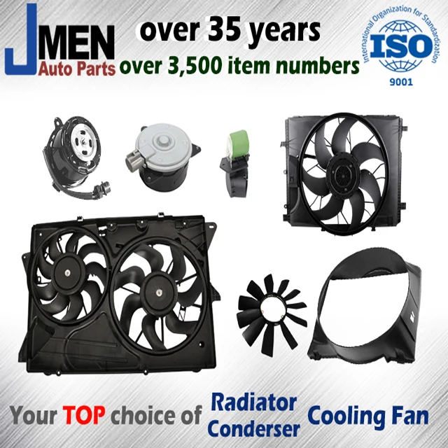 Jmen Cooling Fan for Toyota Tundra 07-09 - 16711-0F050