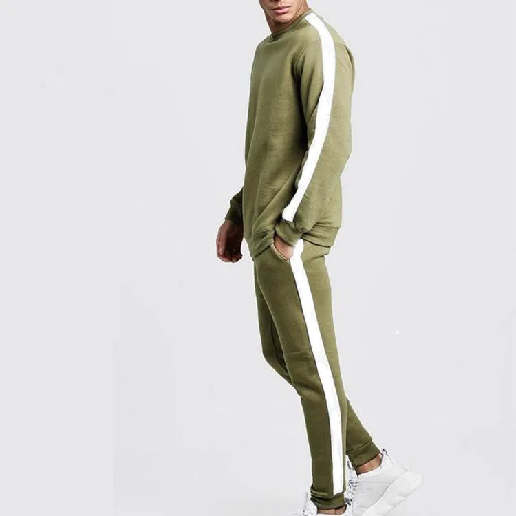 Warm Men's Tracksuits Customized Piece Sets for Winter