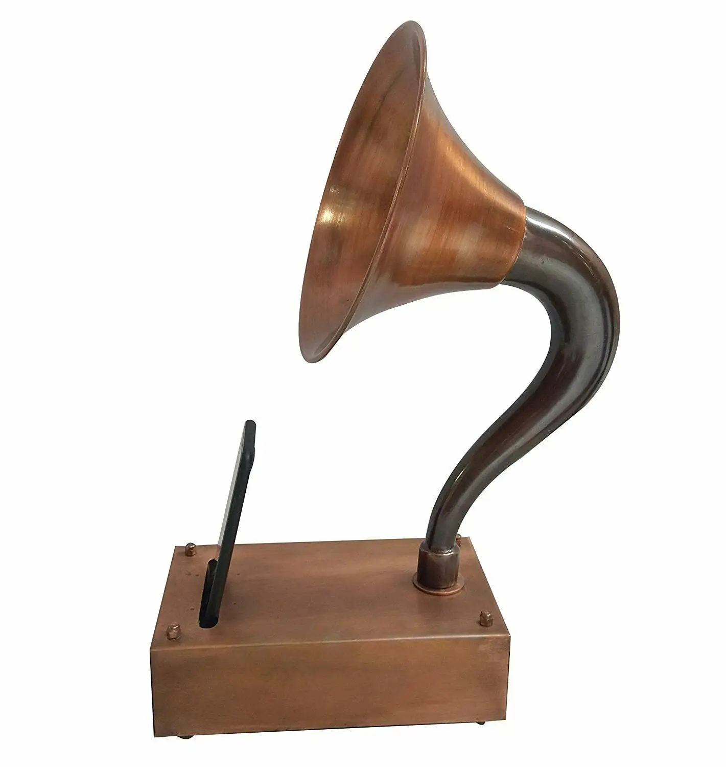 Antique Gramophone For I Phone Mobile Wireless Outdoor Musical Player ...