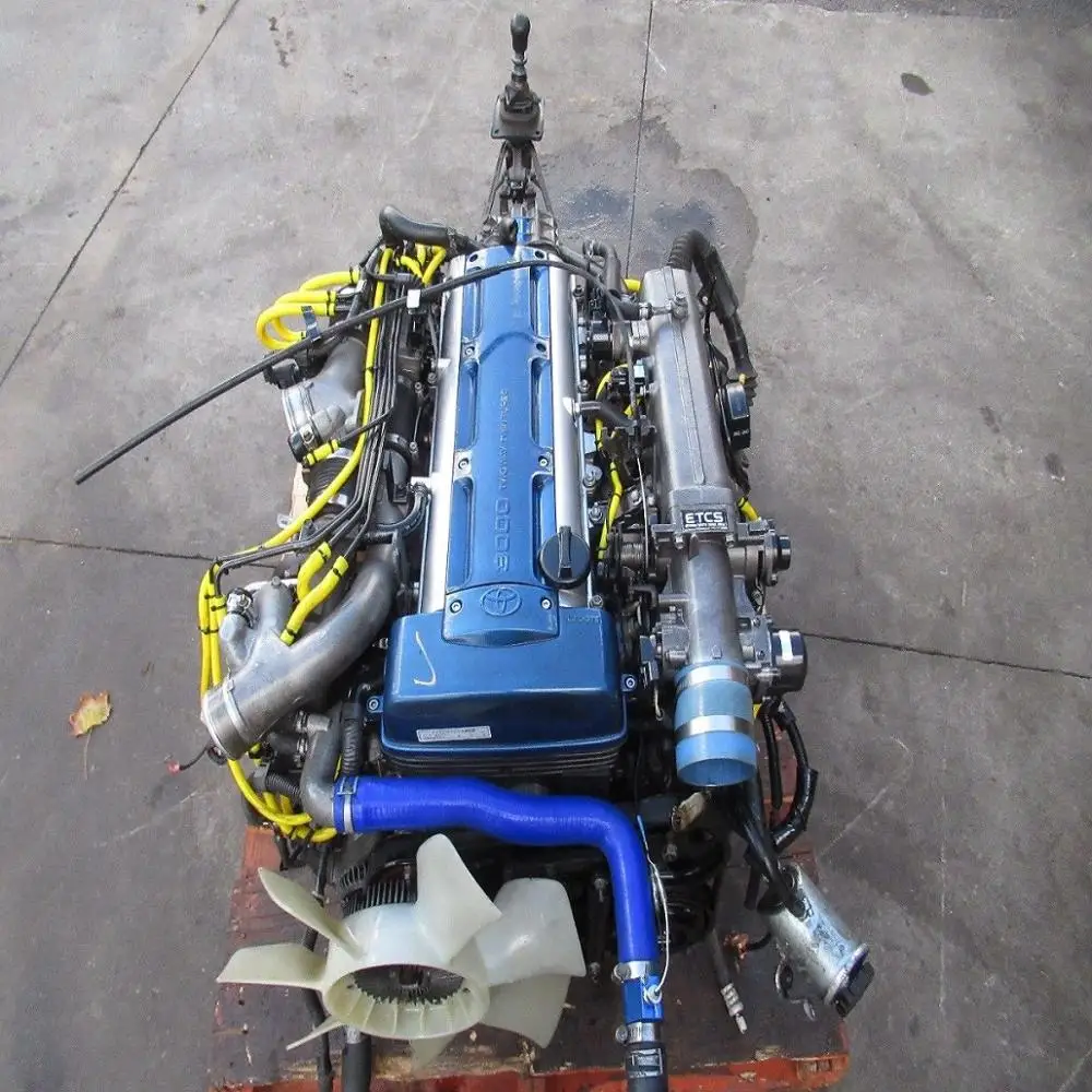 JDM 94-97 2JZ-GTE двигатель Twin Turbo 3.0L Встроенный 6 мотор Supra Aristo...