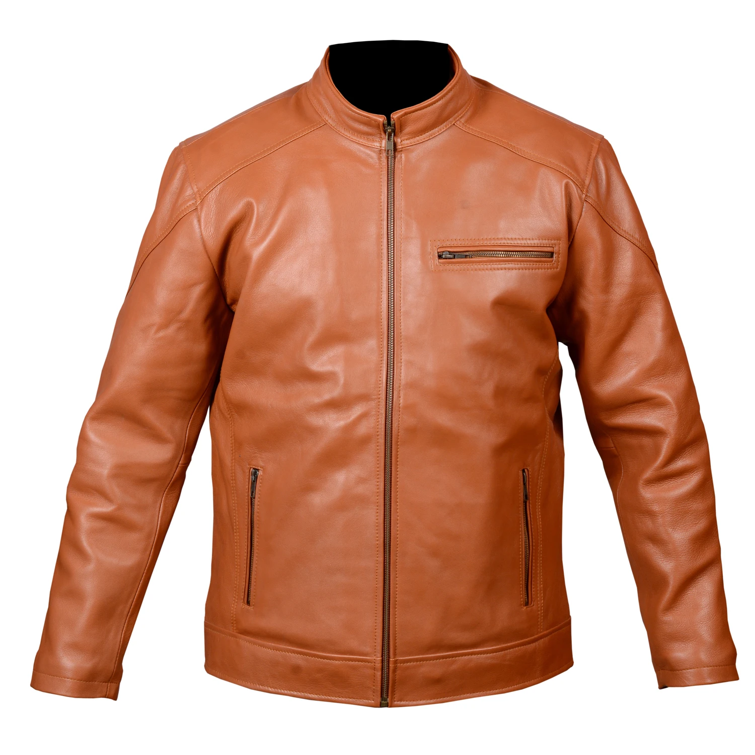 2020 Autumn Winter Fashion Slim Fit custom Faux Leather Motorcycle Vintage Men Jackets
