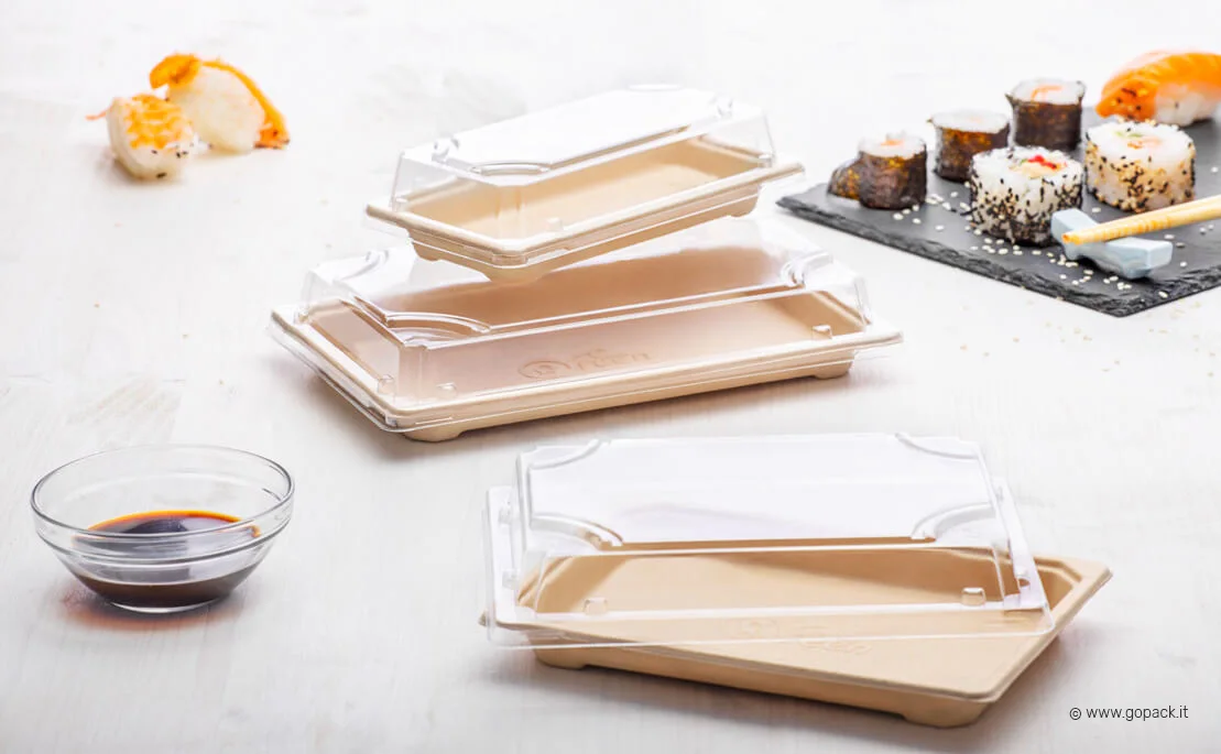 Tray package. Tray package
