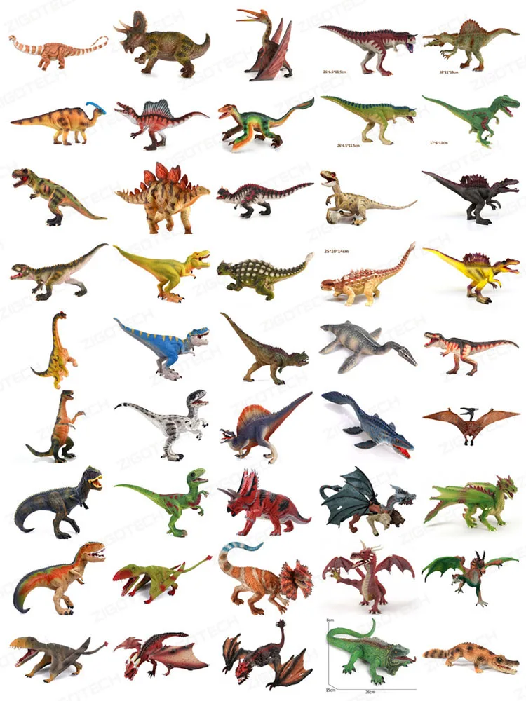 Jurassic T Rex Dinosaur Toys Tyrannosaurus Indominus Rex Simulation Pvc ...