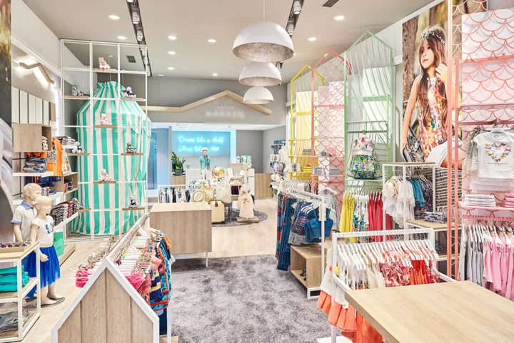 Magasin de vêtements pour enfants, fabrication chinoise de bonne