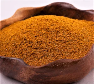 Indian Curry Powder Food Grade Dried Masala Raw Blended Seasoning for Barbecue Packaged in Bags