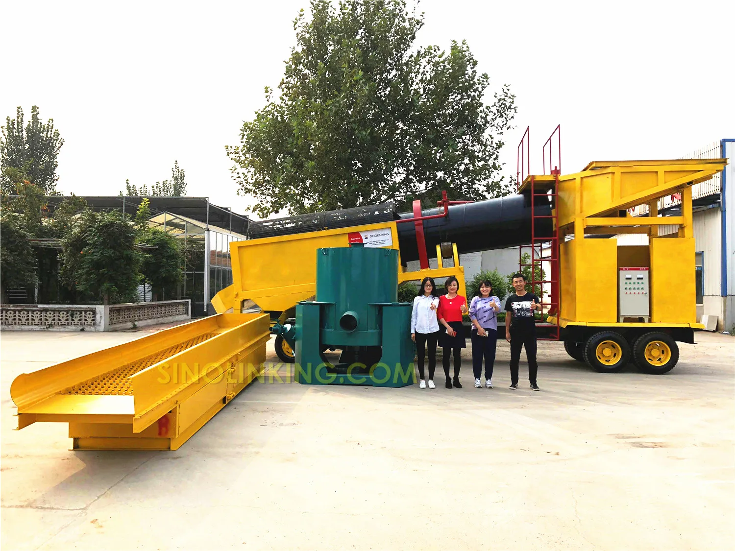 Small Scale Diamond and Gold Mining Machine Equipment for Extract Gold