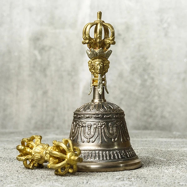 Tibetan Buddhist Prayer Bell Handmade In Nepal | Used As Prayer Tingsha ...