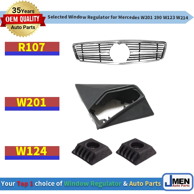 Jmen 1236261831 Radiator Support Side Panel for Mercedes Benz W123 Jmen 1236261831 Radiator Support Side Panel for Mercedes Benz W123