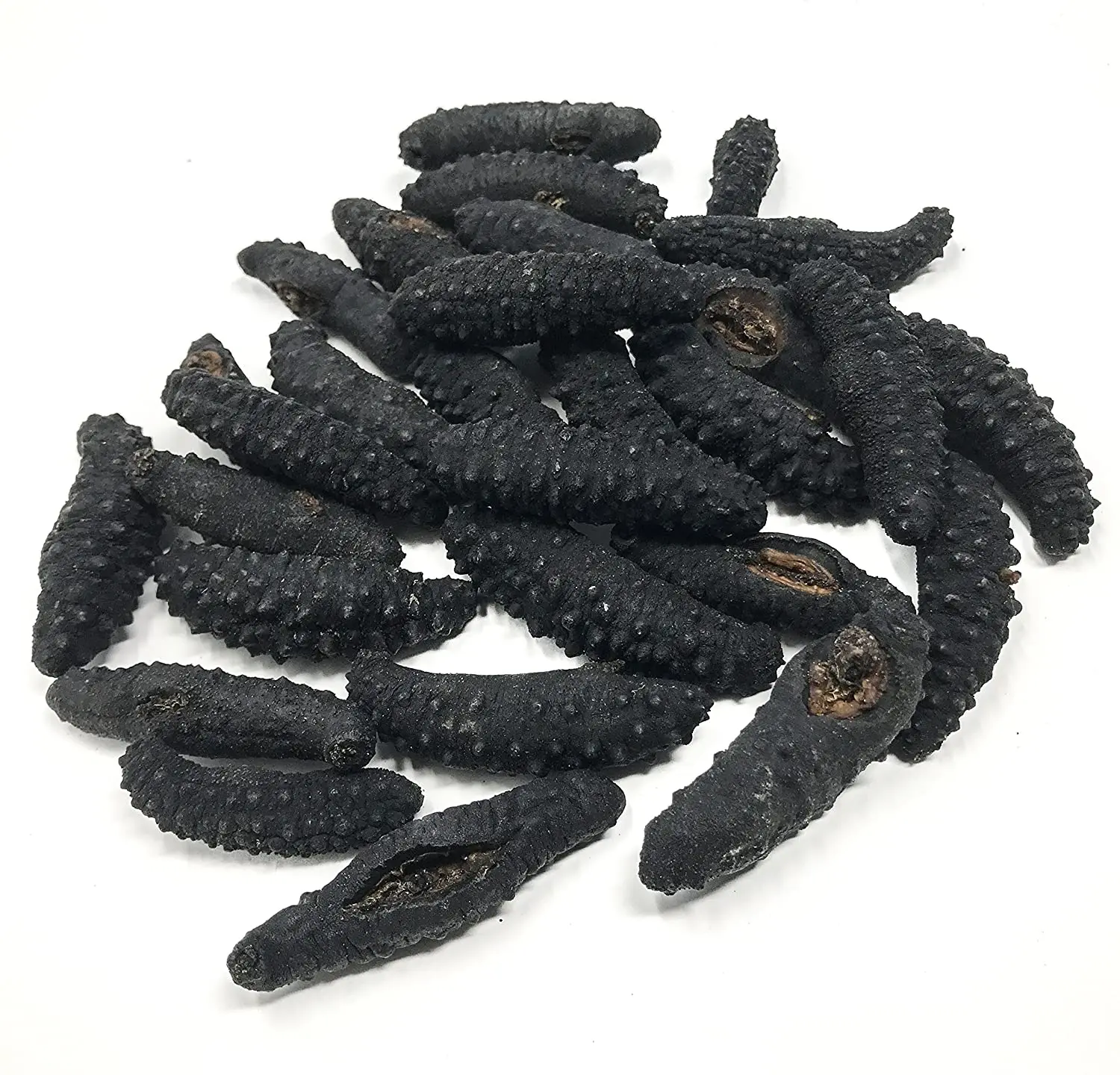 black pin sea cucumber (dried and frozen)