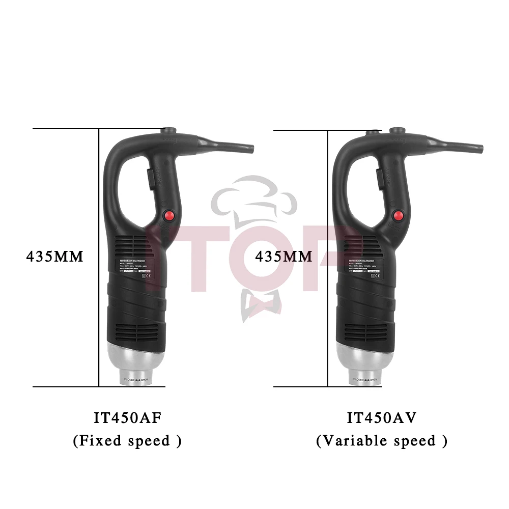 Hot Sale Factory Price IT450AF+IT300U Hand Blender Stirring Rod Electric Ground ITOP 435MM Hand Held Stick Blender - Image 4