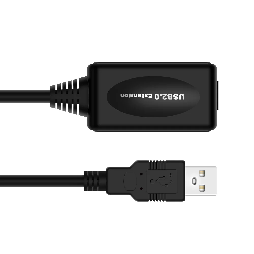 
Высокоскоростной USB 2,0 A штекер-гнездо XANUAN, ретранслятор, кабель длиной 15 м, Активный удлинитель USB для принтера PlayStation Xbox 