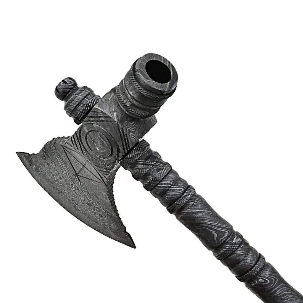 Топор Ручной Работы Из Дамасской Стали TOMAHAWK