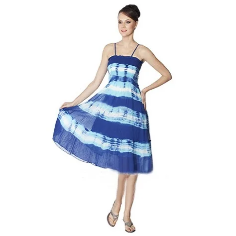 100% Rayon Comfortable Swimming Dress 