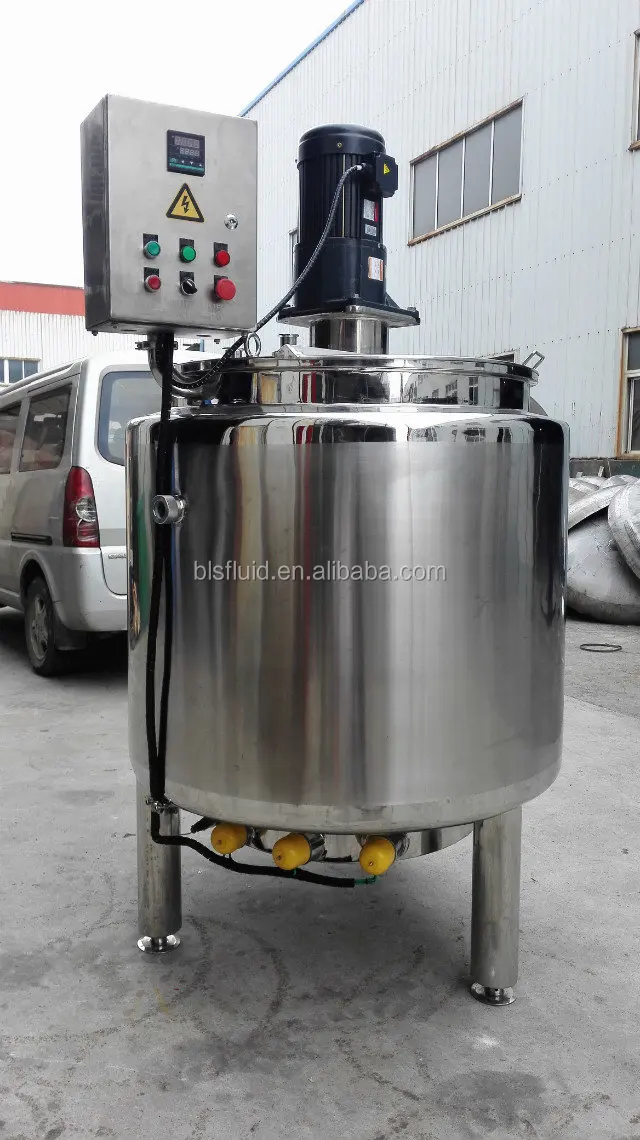 Food Processing Chocolate Melting Mixing Drum Stainless Steel Butter Churner Industrial Ghee Making Machine