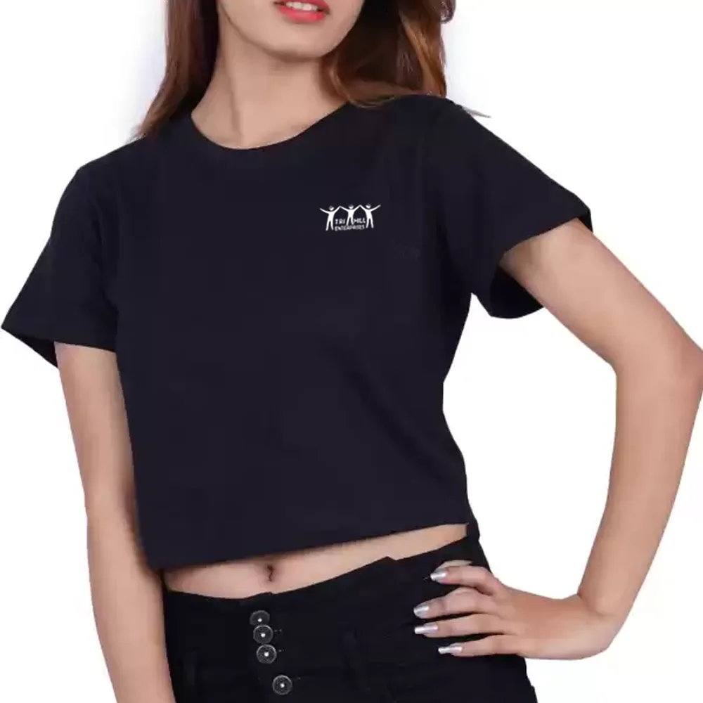Camisetas crop top al por mayor Clearance