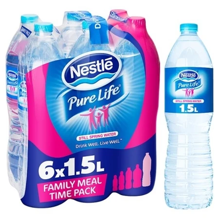 Поставщики минеральной воды Nestle Pure Life 0 5 л