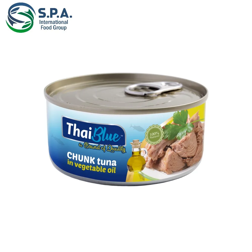 Top Quality 85g Canned Tuna Chunk In Olive Oil With Shelf Life 48