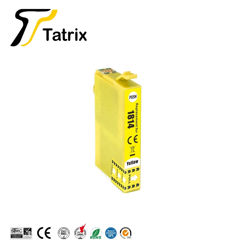Tatrix Compatible 18XL T1811-T1814 Ink Cartridge for Epson XP205 XP305 XP322 XP315 XP212 XP402 XP30 XP225 XP325 XP422 Printer