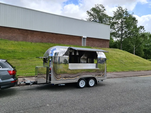 webetter ce approved mobile fast food truck / moving dining car