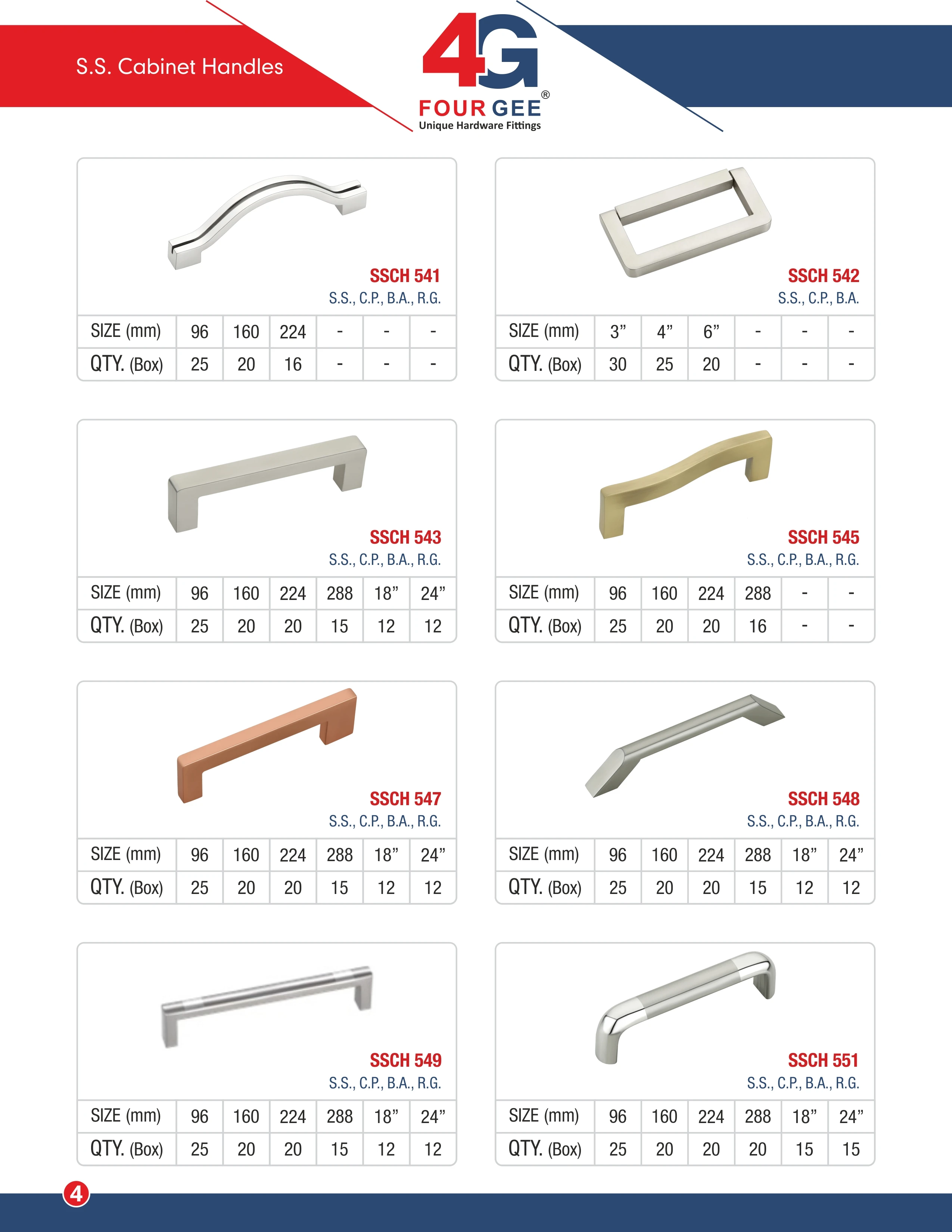 Kitchen Knurled Handle Hardware Ss Finish Handle For