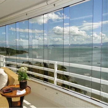 Best Price - Folding Glass Balcony Systems Without Heat Barrier - Special Concepts Bring Exclusivity