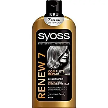 pot Inademen Raad Syoss Renew 7 Complete Repair Shampoo 500 Ml - Buy Shampoo Weak Hair,Syoss  Professional Performance Shampoo,Hair Shampoo 500ml Product on Alibaba.com