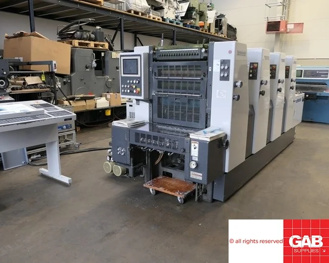 four color offset printing machine