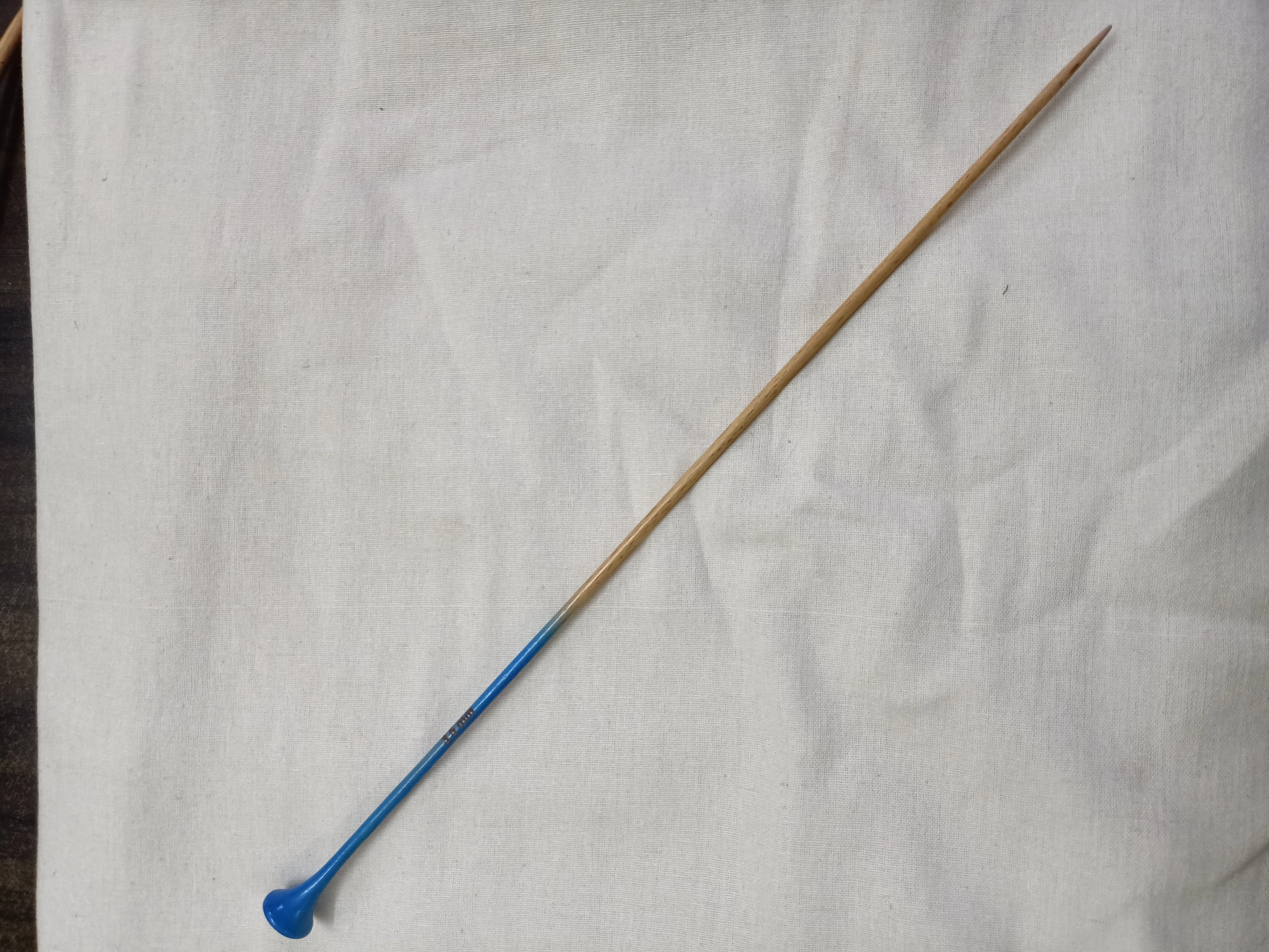 Handmade Eco-Friendly Recycled Bone Knitting Needles by Conifer for Knitters Weavers Art & Crafts Yarn Stores