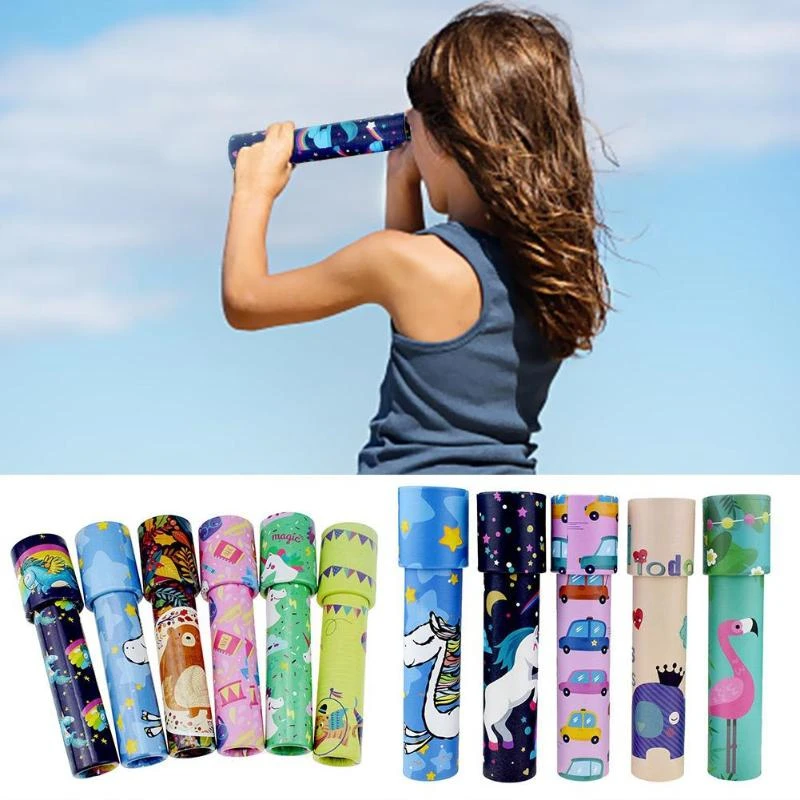 2020 Amazon Hot Selling Classical Toys Educational Entertaining Magical Custom Kaleidoscope for Children Funny Toys Gifts