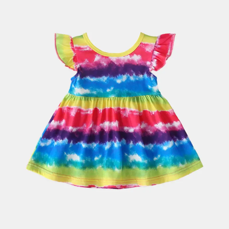 rainbow casual dresses