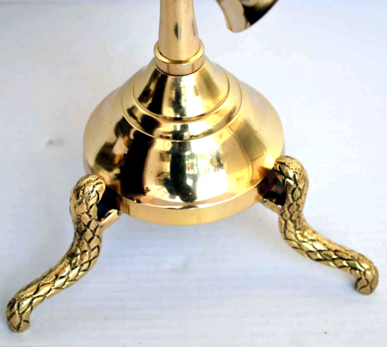 Menorah Gouden Metalen 9 Menorah Kandelaars, Decoratieve Kandelaar, Chanoeka Kaarsenhouder, Anti-Fading Chanoeka Kandelaar, Retro Messing Tafeldecoratie voor Chanoeka, Middeltafel