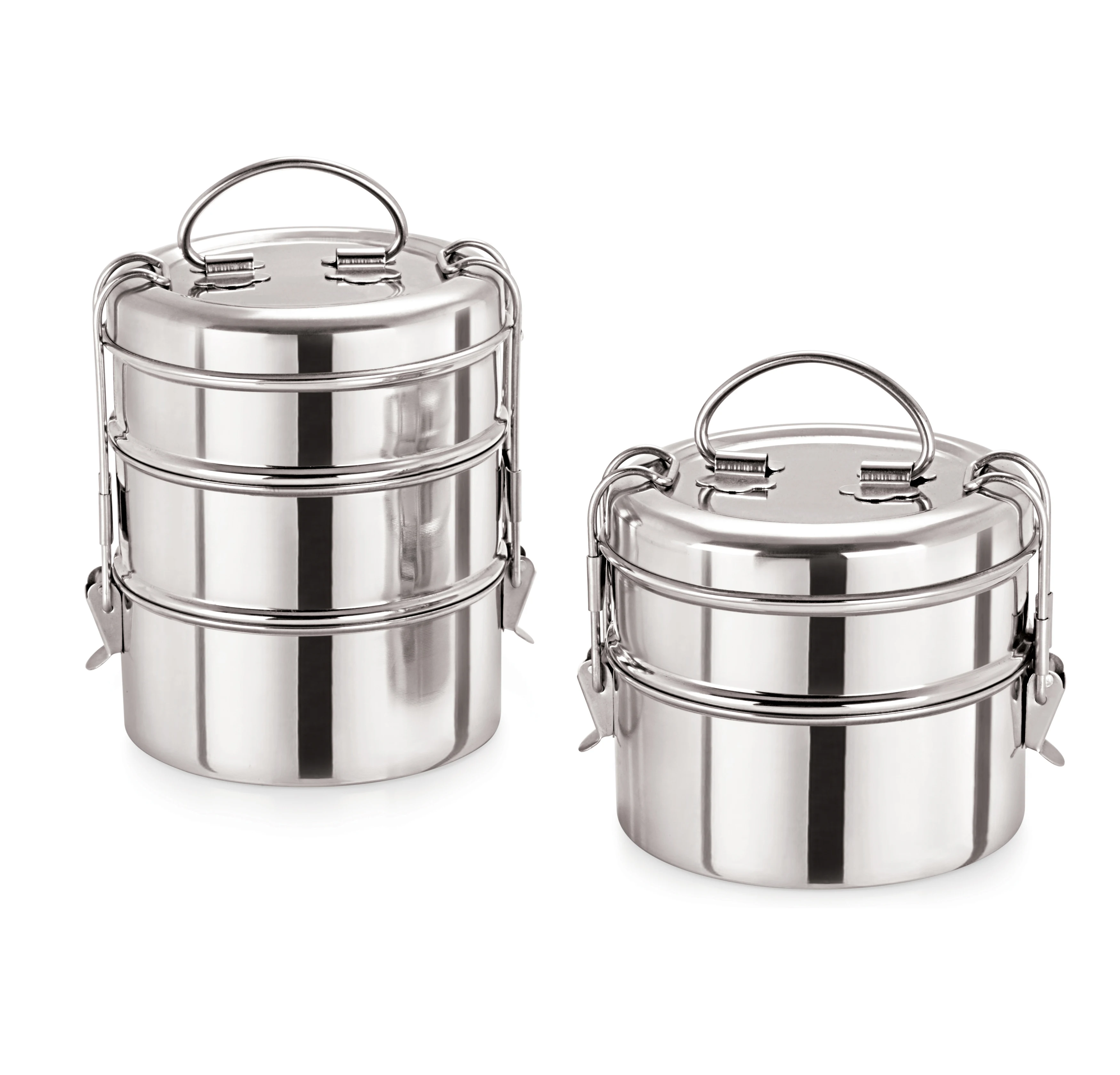 Многофункциональная легко переносная проволочная коробка Tiffin из нержавеющей стали