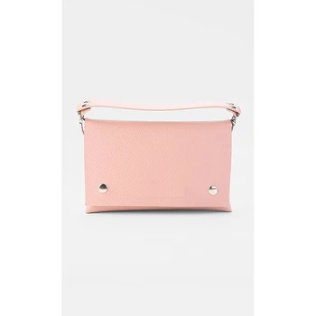 High Quality Elegant Easy to Style Luna Messenger Bag in Soft Pink Can be Matched with Puff Sleeve Dress Blouse or Suit