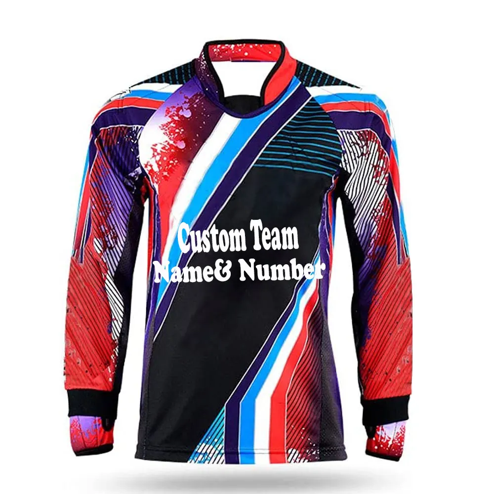Quality Affordable Paintball Jersey Sublimated Uniform Jersey By Redly