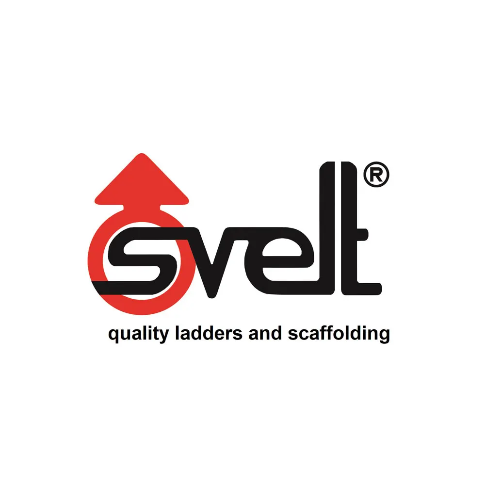 High Performance Aluminium Folding Ladder With Platform And Guardrail