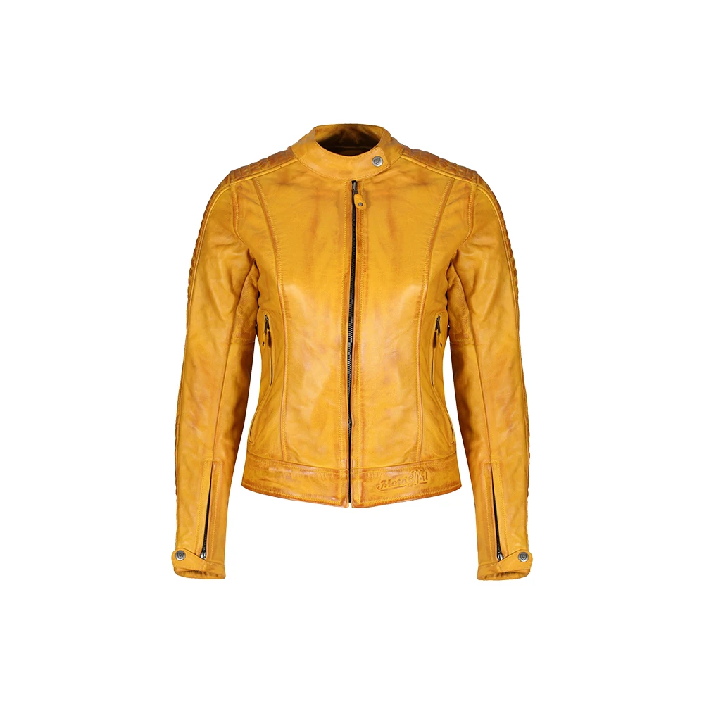 fitted sheepskin jacket