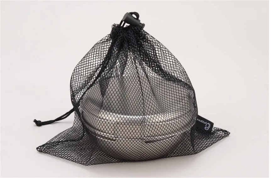 Japan Made Camping Accessories Titanium Camping Cookware Mess Kit With