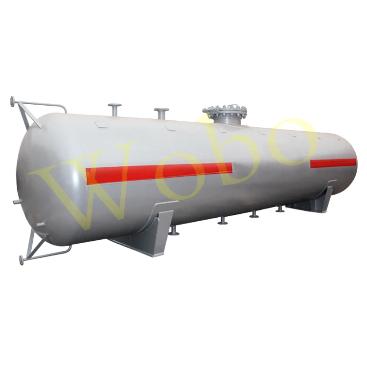 Skid Mounted ISO Container LPG Bullet Tank LPG Gas Storage Tank for Transport Truck