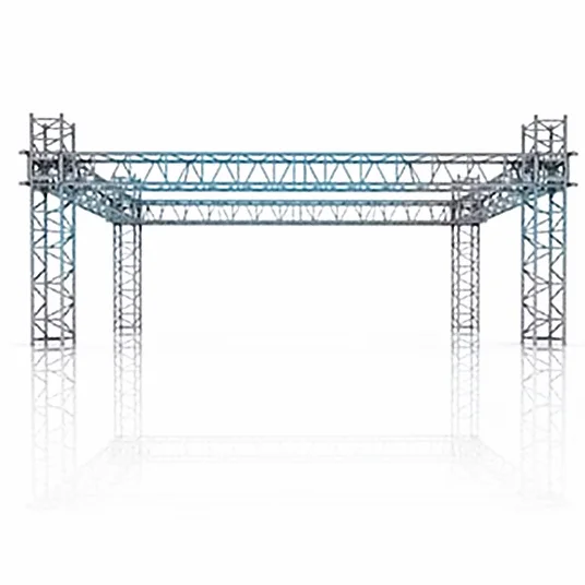 Booth Truss Display /events/mobile Stage Booth Metal Backdrop Stand and Trussing for Decoration Used Church Equipment