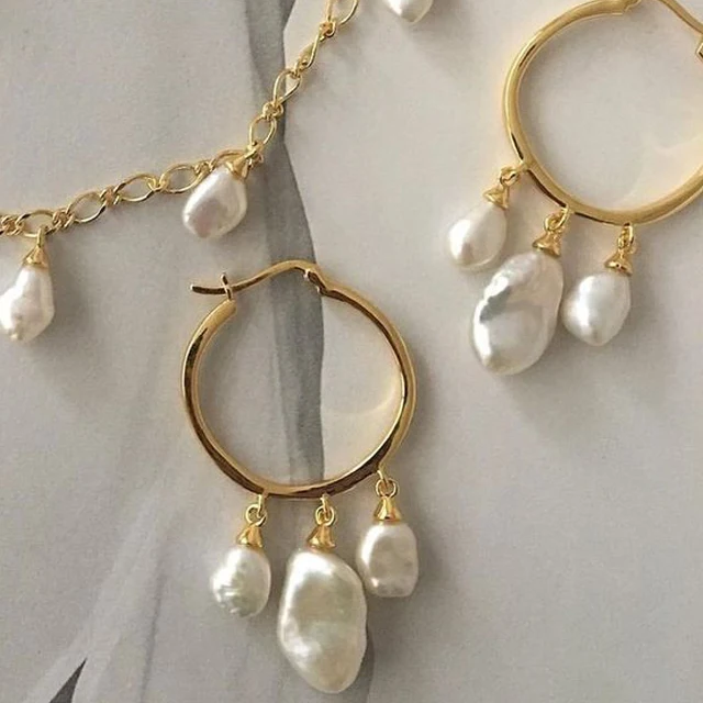Minigram Pearls Earrings S00 - Women - Fashion Jewelry