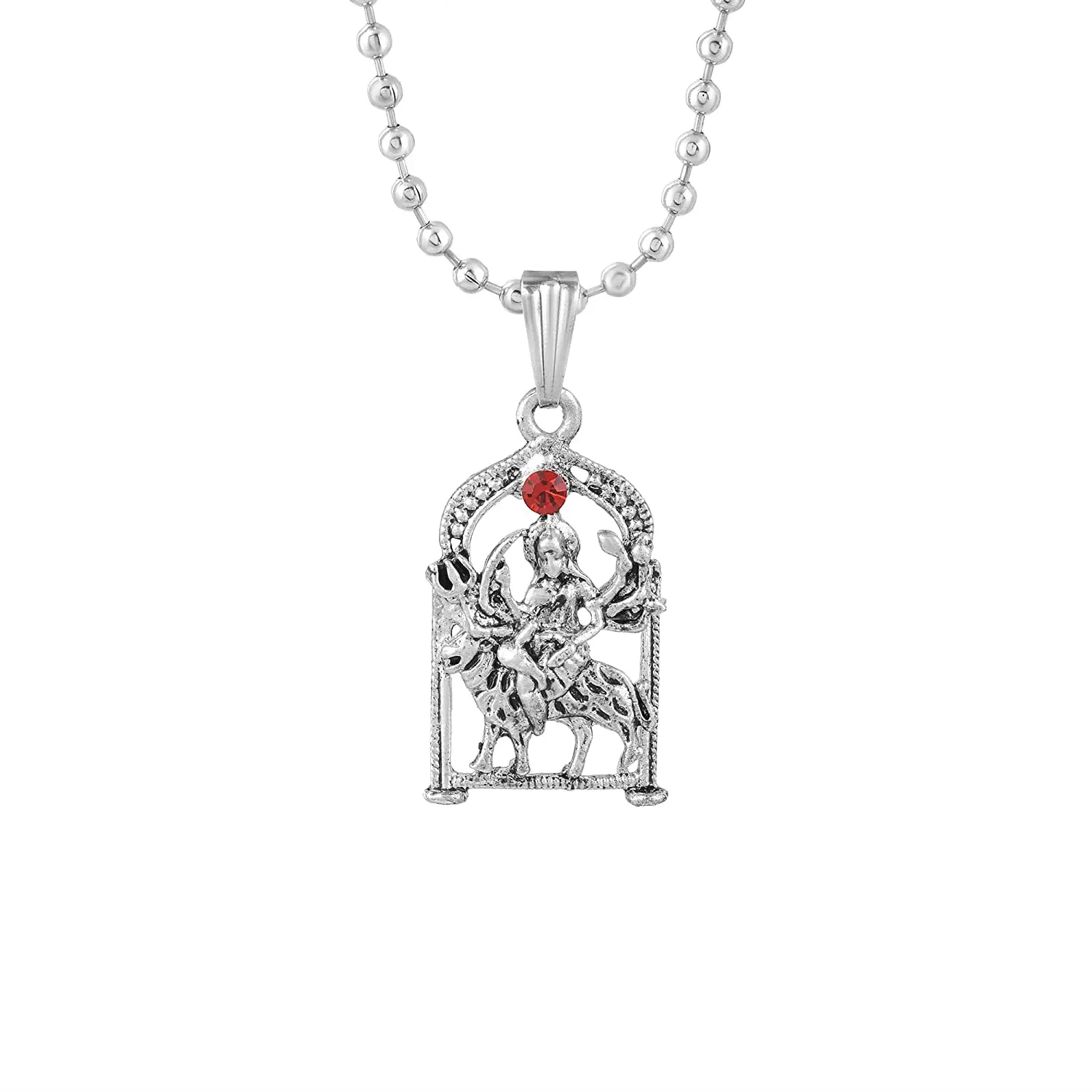 Jewelry,Ma Durga Sherawali Locket,God 