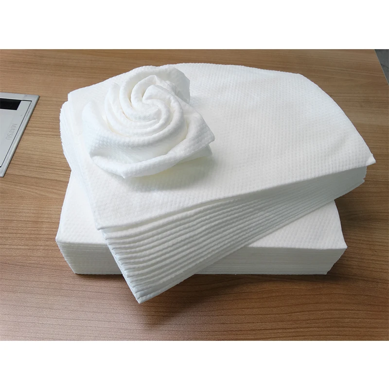 Экологичные нетканые салонные полотенца из спанлейса 100% вискоза с высокой впитывающей способностью