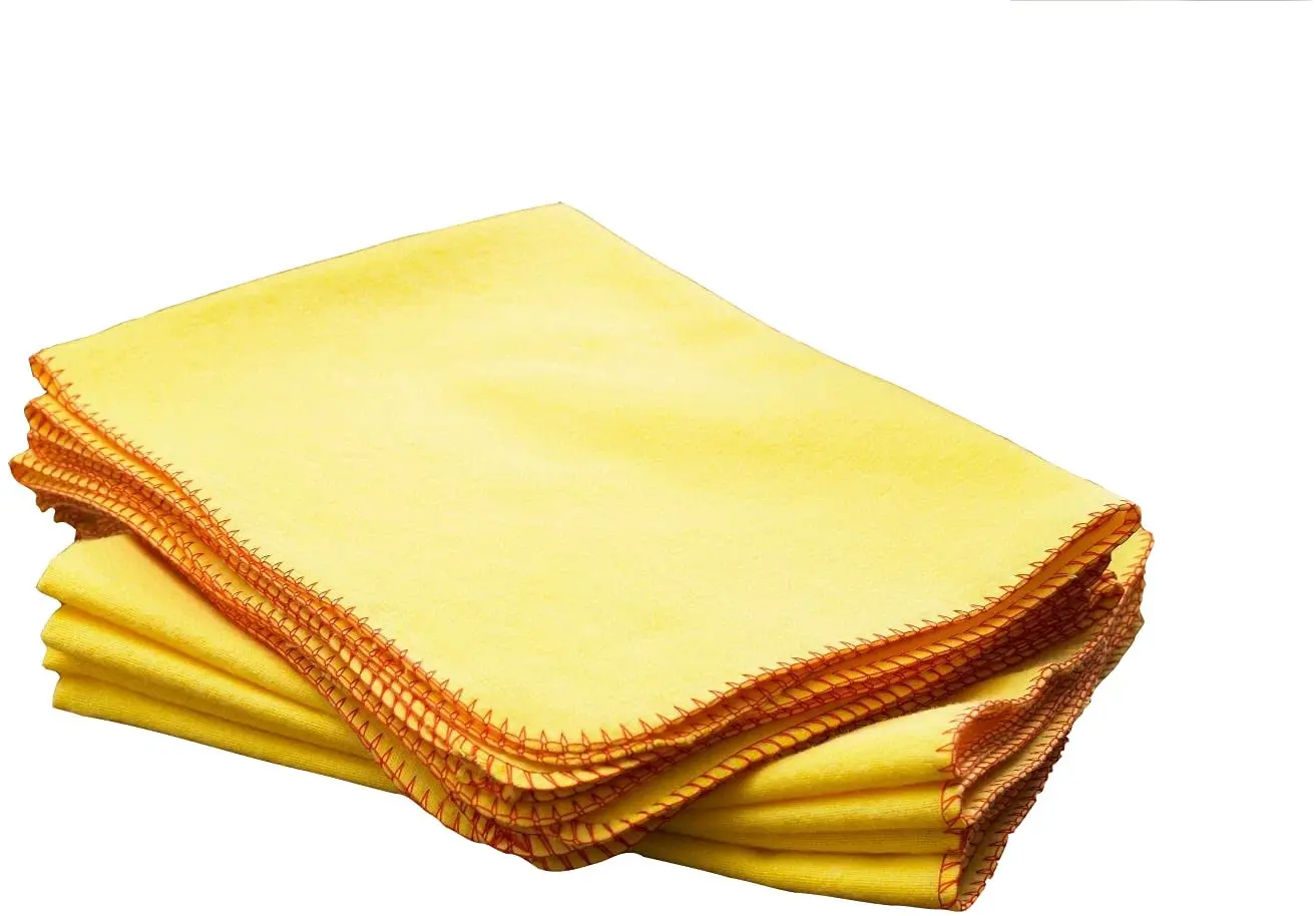 New Professional 100% Cotton Yellow Dusters in different Choice of Pack low pric 